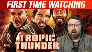 He Blew up! | Tropic Thunder | First Time Watching | Movie Reaction #robertdowneyjr #benstiller