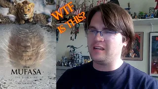 Mufasa: The Lion King "WTF is this?" TEASER TRAILER REACTION