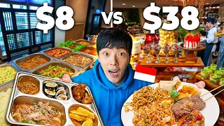 $4 vs $8 vs $38 Buffet in Indonesia
