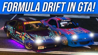 GTA 5: Formula Drift TANDEM COMPETITION - INSANE Battles!