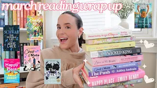 my march reading wrap up ✨📖💐 (discussing the 11 books i read this month!)