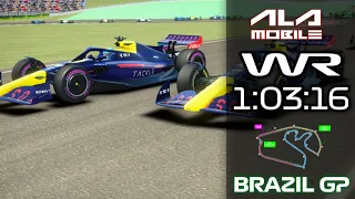 WORLD RECORD [1:03:16] Brazil GP / ALA Mobile F1