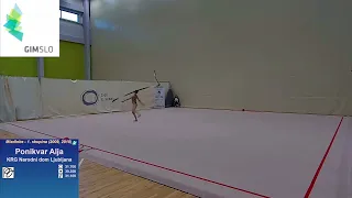 Alja Ponikvar Ribbon AA - Slovenian National Championships 2024