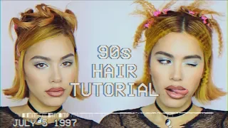 I FOUND A HAIR TUTORIAL ON VHS FROM THE 90s