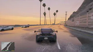 I drive my Supra natural vision evolved Graphics . GTA V Gameplay