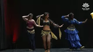 Beginners Oriental Pop Belly Dance Level 1 Student Performance to Ramy Sabry