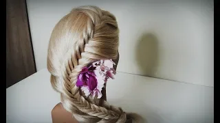 Мастер-класс«Техника плетения кос»Красивые косы.Course on hairstyles.Beautiful hairstyles.