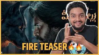 #HariHaraVeeraMallu Part 1: Sword vs Spirit - Teaser REACTION | Pawan Kalyan | Anurag