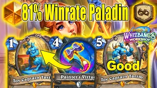 The Best Bandbuff Paladin Deck In Standard To Craft At Whizbang's Workshop | Hearthstone