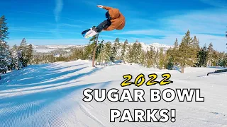 First PARK LAPS of 2022! OPENING DAY Sugar Bowl Parks!