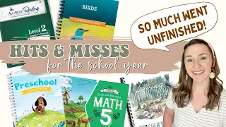 Our Hits and Misses of the School Year