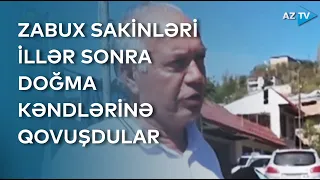 Laçından BİRBAŞA BAĞLANTI: Zabux sakinləri illər sonra doğma kəndlərinə qovuşdular