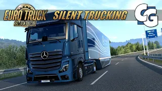 Silent Trucking - Actros MP5 - Bilbao to Burgos - ETS2 (No Commentary)
