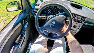 2004 Opel Meriva [1.7 CDTI 100HP] |0-100| POV Test Drive #1763 Joe Black