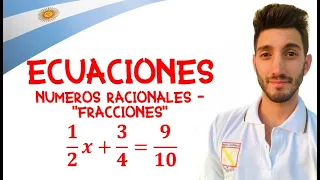 Ecuaciones con Números Racionales - "Fracciones" | Argentina 🇦🇷 2020 |