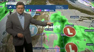 Q2 Billings Area Weather: Maybe a rain shower today, Better chance tomorrow