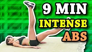 9 Min Intense Ab Workout - Follow Along