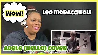 HELLO | (metal cover by Leo Moracchioli) | **FIRST TIME LISTENING** | REACTION