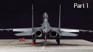 Su-30SM 1/72 Episode 1 [video build]