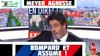 Meyer Agresse Bompard et Assume !💥 #meyerhabib #agression #manuelbompard #7octobre #pascalpraud