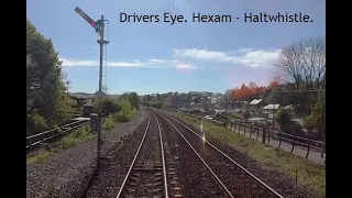 Drivers Eye. Hexham - Haltwhistle . Along the Tyne Valley. A covid-19 lockdown Journey.