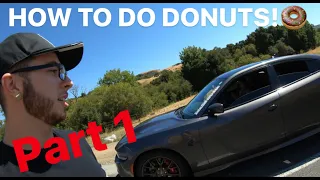 DRIVING TUTORIAL PART 1! "LEARNING DONUTS"(THE BASICS)