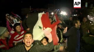 Last evacuations from Aleppo, victory celebrations