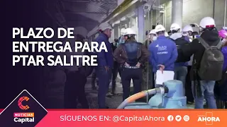 Acuerdo que da plazo para la entrega de la PTAR Salitre fue firmado