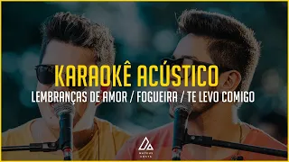 Hugo e Guilherme - LEMBRANÇAS DE AMOR / FOGUEIRA / TE LEVO COMIGO - PLAYBACK ACÚSTICO