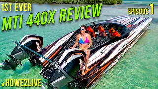 Fastest Outboard Pleasure Boat On Earth - MTI 440X 2023 Review w Howe2Live Ep #1