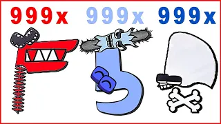 Alphabet Lore but Everyone Cursed Skeleton Pirates (Speed 999x)