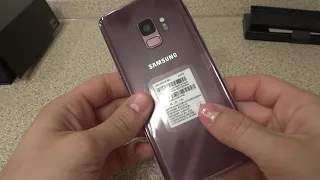 Краткий обзор смартфона Samsung Galaxy S9 SM-G960F 64Gb.