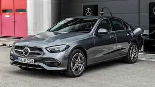 NEW Mercedes C-CLASS 2022 Plug in HYBRID - FIRST LOOK exterior & interior Selenite Grey