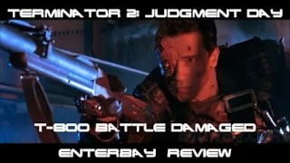 Terminator 2: Judgment Day T-800 Battle Damaged 1/4th scale figure Enterbay review