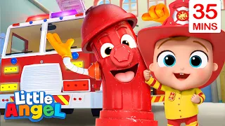 Fire Safety With Baby John + More Little Angel Nursery Rhymes and Kids Songs