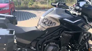 Triumph Tiger 1200 Desert Edition, Arrow exhaust