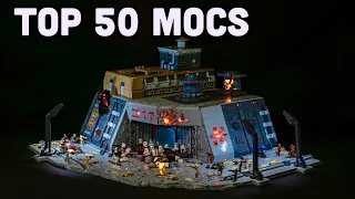 Top 50 Lego Star Wars MOC's for the 50th Episode of MOC Showcase