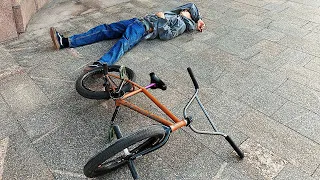 ПО СПОТАМ МОСКВЫ / САМЫЙ ЖЕСТКИЙ РЕИЛ РАЙД / ЕЗДИМ ПО СТЕНАМ / BMX STREET