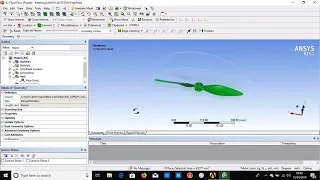 How to Calculate Thrust Force on a Rotating Propeller Blade Using CFD ANSYS (Fluent) 19.1 || part 1