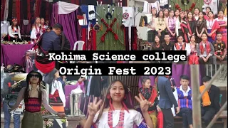 Celebrating ORIGIN FEST 2023🔥Kohima Science College, Jotsoma.