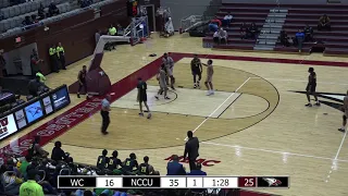 NCCU MBB Postgame Highlights: vs. Wilberforce (Dec. 30, 2018)