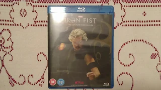 Iron Fist Season One Bluray Unboxing