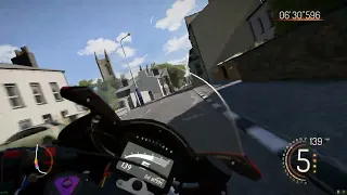 Isle of Man TT - Ride on the Edge - Full lap 1 crash PC Gaming