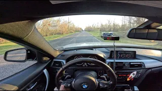 First POV drive in my Stage 2 F30 335i (POV NO Commentary Sunday Cruise)