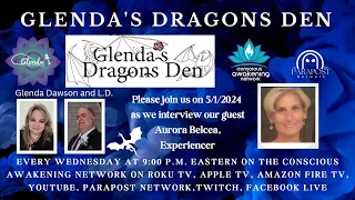 Glenda's Dragons Den with guest Aurora Belcea