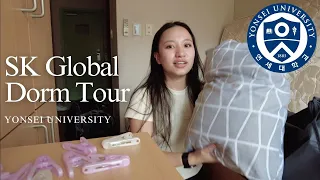 Yonsei University Dorm Room Tour + Move In - SK Global Single Room