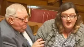 Politicians Kick Woman Out For Exposing Their Corruption (VIDEO)