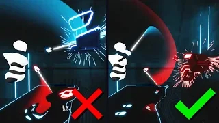 Beat Saber - How To Hit For 100+ Points Consistently