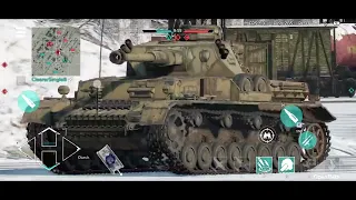 War Thunder Mobile : Pz.IV G - The Armor Is Thin But The Cannon Penetration Is Good