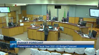 Budget Forecast Presentation to Lincoln City Council - Fiscal Year 2021-22